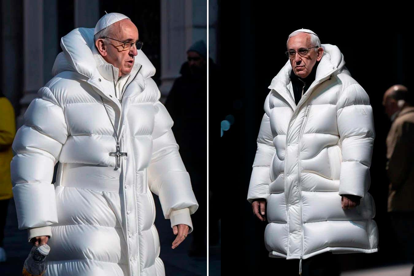 AI Pope images