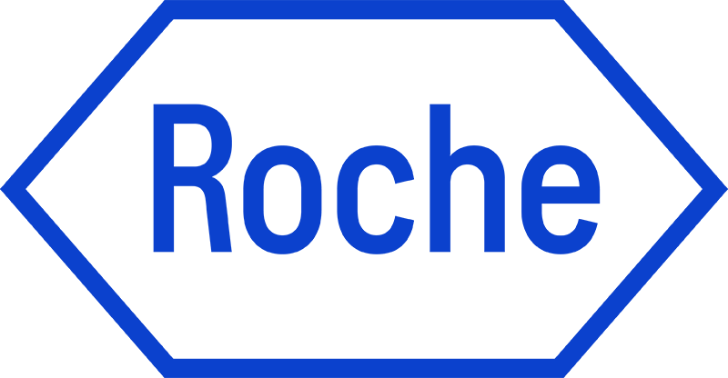 Roche logo in blue